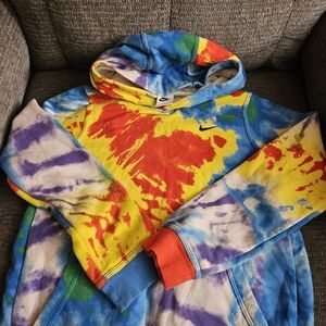 Nike Multicolor Tie-Dye Hoodie